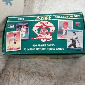 1991 Score Collector Set Baseball Cards